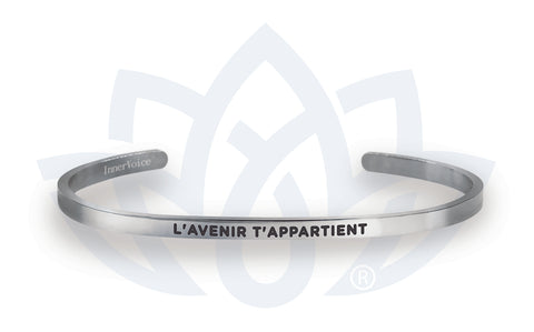 Bracelet Voix intérieure "L'avenir t'appartient"