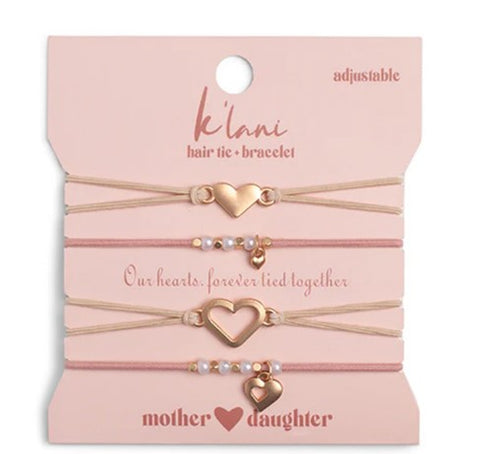 Bracelets élastiques ajustables "Mère/Fille" – KLANI