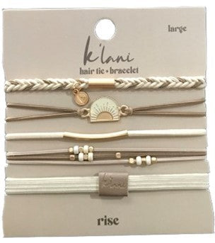 Bracelets et attaches cheveux "Rise" - KLANI
