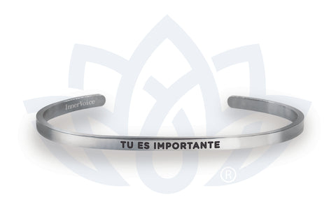 Bracelet Voix intérieure "Tu es importante"