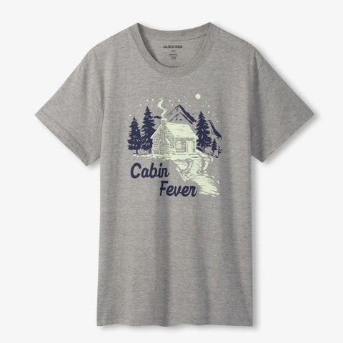 T-shirt pour homme "Chalet d'hiver" - Hatley Little Blue House