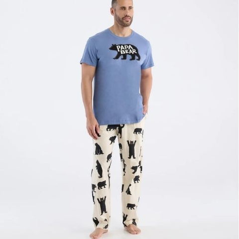 T-shirt pour homme "Papa ours" - Hatley Little Blue House
