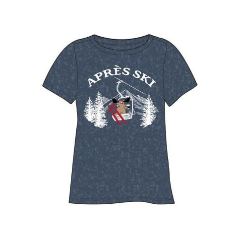T-shirt de pyjama pour femme "Après-ski" - Hatley Little Blue House