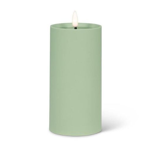 Chandelle LED sans flamme verte