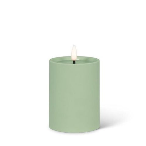 Chandelle LED sans flamme verte