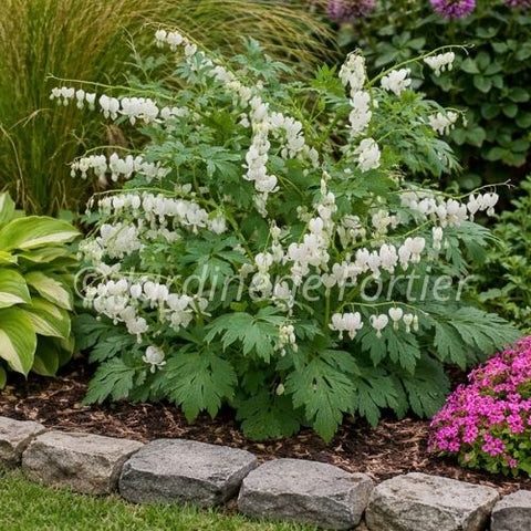 Dicentra "Spectabilis Alba"