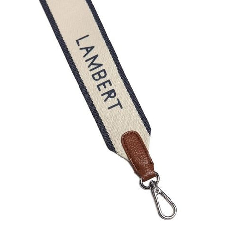 Ganse ajustable en canevas Lane marine - Lambert