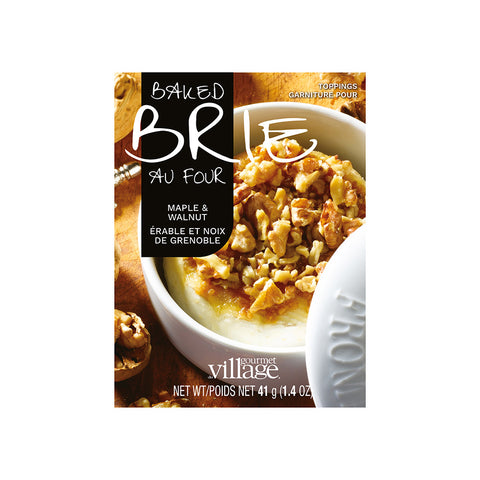 Garniture pour brie érable et noix de grenoble