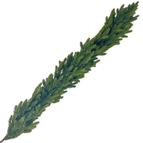 Guirlande de sapin vert aspect réaliste