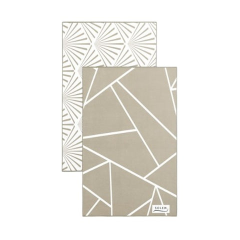 Linges à vaisselle Les Raffinés Beige - SOLEM