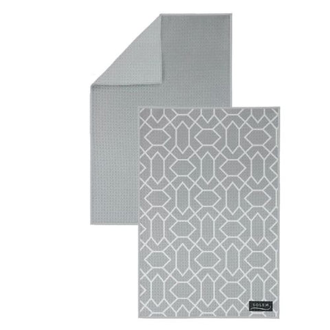 Essuie-mains de cuisine "Les Intemporels" Gris - Solem