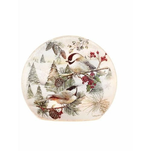 Lanterne oiseaux d’hiver