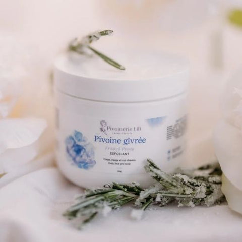 Exfoliant Pivoine givrée - Pivoinerie Lili