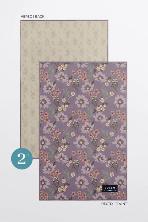 Linges à vaisselle "Douce floraison" (2) - SOLEM