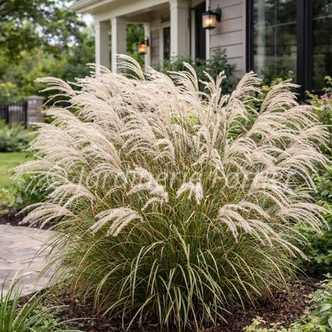 Miscanthus sinensis "Kleine Fountain"