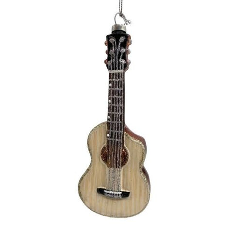 Ornement guitare classique en verre