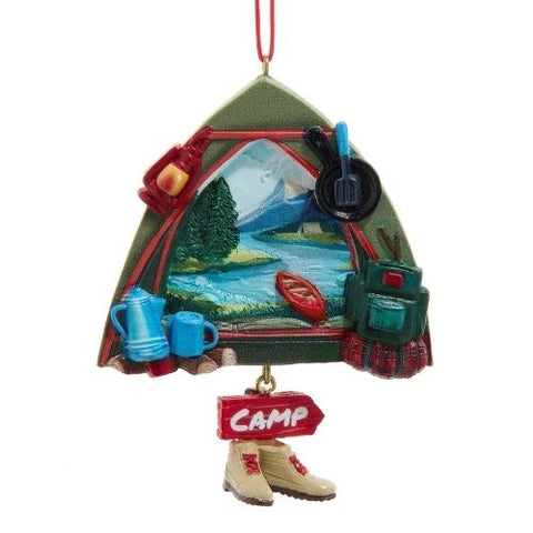 Ornement de tente de camping