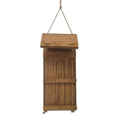 Ornement de luge décorative en bois et jute