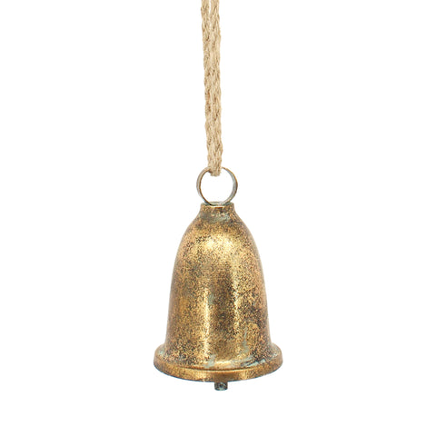 Clochette dorée suspendue