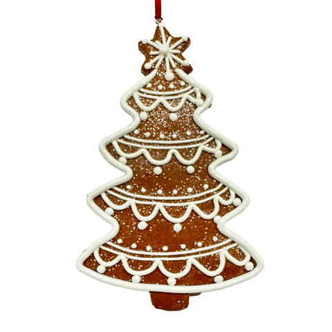 Ornement sapin en pain d’épices