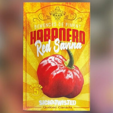 Piment fort "Habanero Red Savina"