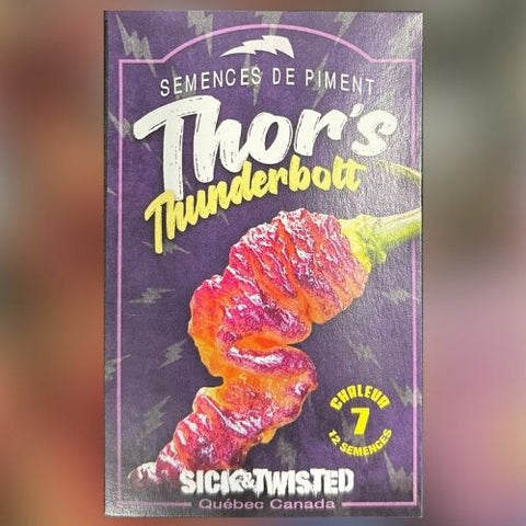 Semence de "Piment fort Thor’s Thunderbolt"