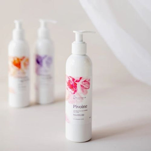 Lotion pour le corps anti-âge Pivoine - Pivoinerie Lili