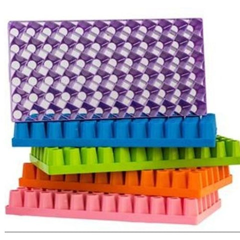 Plateau ventilé coloré "Bootstrap" 72 cellules
