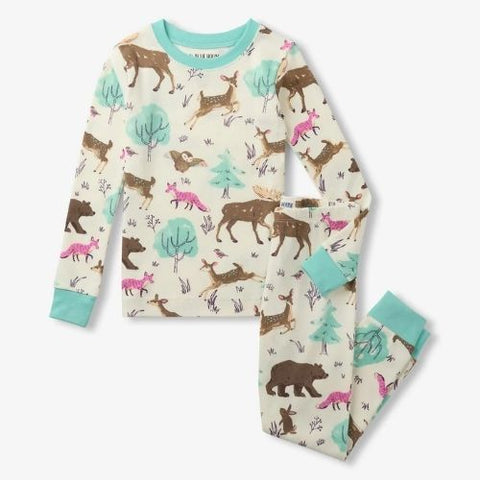 Ensemble pyjama pour enfant "Créatures des bois" - Hatley Little Blue House