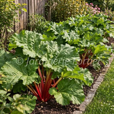 Rhubarbe "Canada Red"