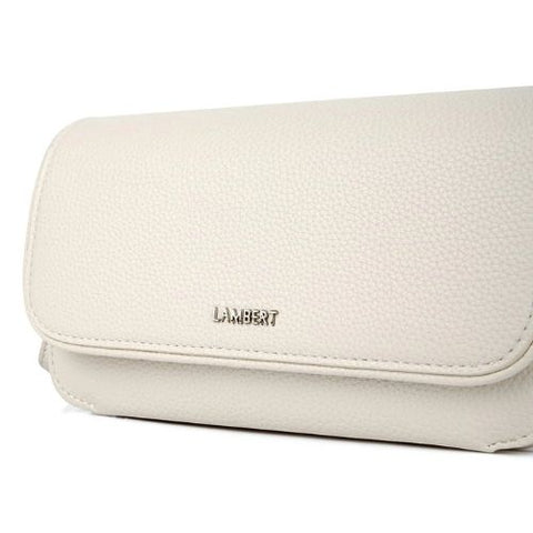 Sac à main 3-en-1 Grace en cuir vegan blanc - Lambert