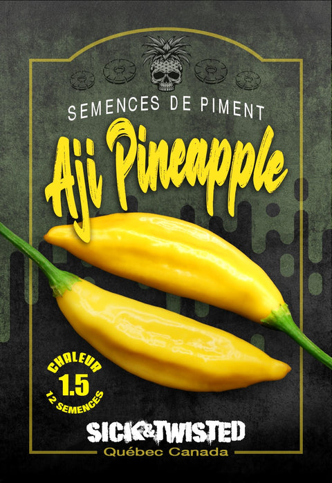 Semence de "Piment Fort Aji Pineapple"