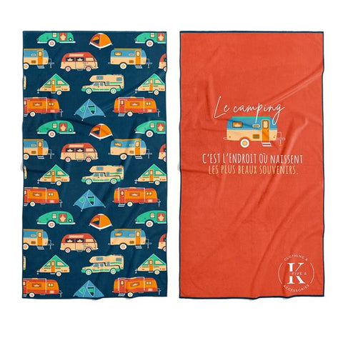 Serviette de plage en microfibre "Souvenir" K5 Clothing