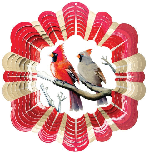 Petit tourne-vent en acier inoxydable – Cardinal