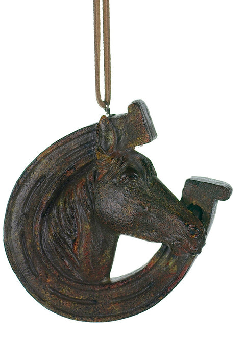 Ornement de fer à cheval
