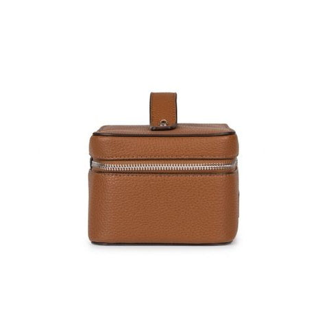 Trousse de maquillage brune Le Shelly - Lambert