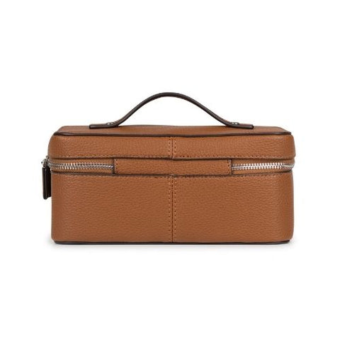 Trousse de maquillage brune Le Shelly - Lambert
