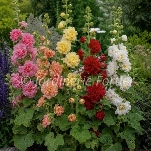 Alcea Rosea "Summer Carnival"
