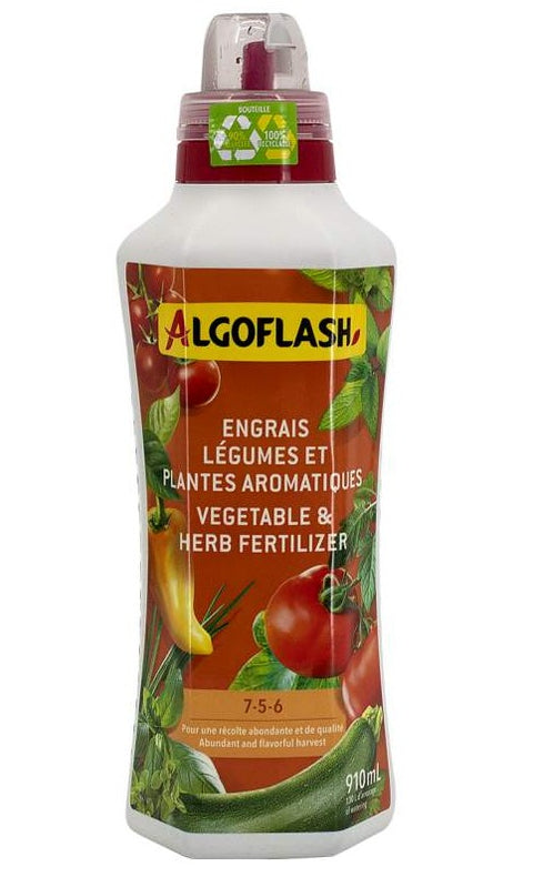 Engrais Algoflash pour légumes et fines herbes