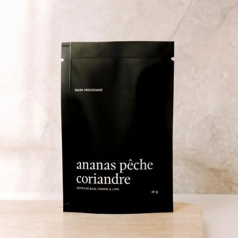 MARÉE CHANDELLE Bain moussant Ananas, pêche coriandre