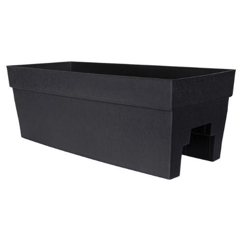 Balconnière de rampe rectangulaire
