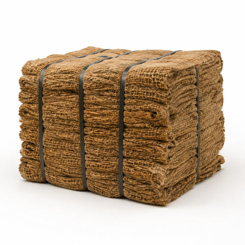 Filet géotextile tissé en fibres naturelles de coco