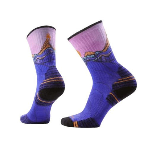 Chaussettes de randonnée pour femmes Lever de soleil en montagne