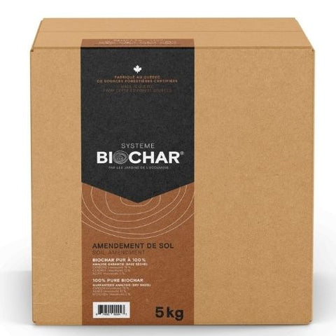 Amendement de sol Biochar Les Jardins de l'ÉCOUMÈNE
