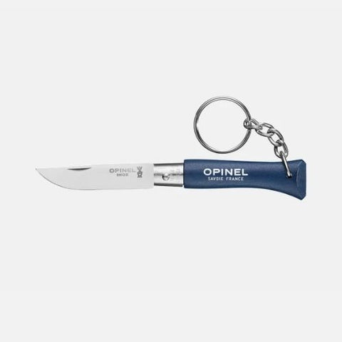 Couteau porte-clé bleu foncé #4 – OPINEL