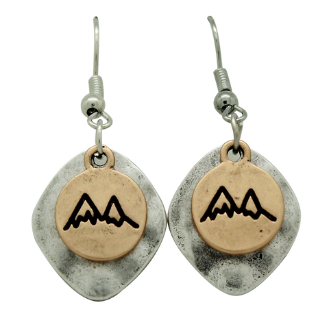 Boucles d'oreilles Montagnes