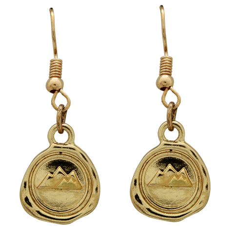 Boucles d'oreilles montagne
