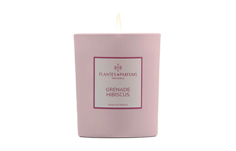 Bougie Parfumée "Grenade et Hibiscus"