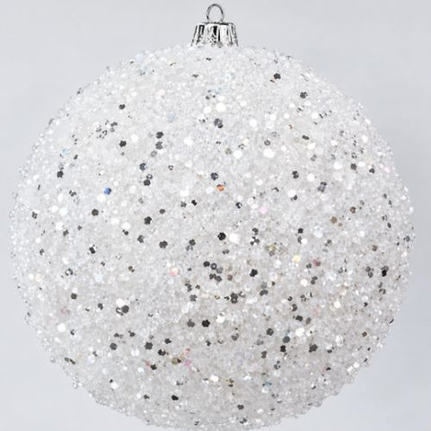 Boule de Noël scintillante