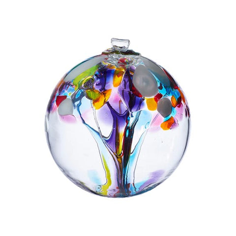 Boule en verre soufflé à arbre enchanté "Émerveillement"
